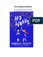 Download No Words Maryam Master full chapter