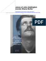 Download The Passions Of John Addington Symonds Shane Butler full chapter