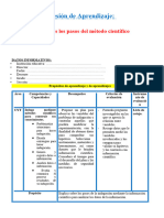 21-03-2024 - 6º Grado Sesion - Conocemos Los Pasos Del Método Cientifico