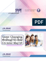 Strategy To Clear CA Inter May 24 - Exit Seminar Final PDF