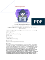 Practical Password Cracking Course