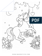06 Unicorn Coloring Pages For Kids Adults