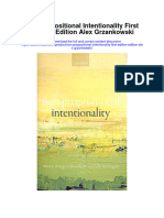 Non Propositional Intentionality First Edition Edition Alex Grzankowski Full Chapter