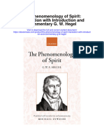 The Phenomenology of Spirit Translation With Introduction and Commentary G W Hegel Full Chapter