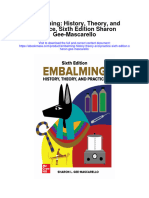 Download Embalming History Theory And Practice Sixth Edition Sharon Gee Mascarello full chapter