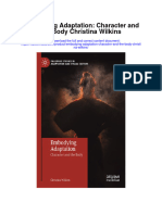 Embodying Adaptation Character and The Body Christina Wilkins Full Chapter