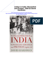 Download Noncooperation In India Nonviolent Strategy And Protest 1920 22 David Hardiman full chapter
