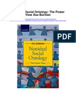 Nonideal Social Ontology The Power View Asa Burman Full Chapter