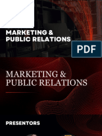 Marketing & Public Relations - FALCO & DACIBAR