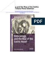 Embryology and The Rise of The Gothic Novel Diana Perez Edelman Full Chapter
