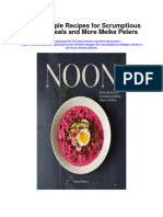 Noon Simple Recipes For Scrumptious Midday Meals and More Meike Peters Full Chapter