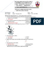 Soal Pas Ipa 8 Ganjil 2023 New