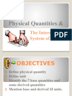 Physical Quantities and SI Units Student Cassy Klas 7