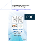 The Physical Chemists Toolbox 2Nd Edition Robert M Metzger Full Chapter