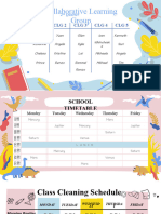 Kawaii Class Schedule