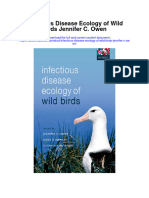 Infectious Disease Ecology of Wild Birds Jennifer C Owen Full Chapter