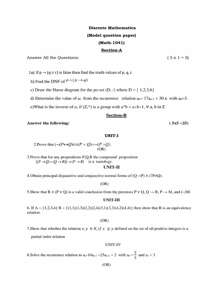 Maths university discrete computer science pdf