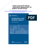 Download Gentrification Around The World Volume Ii Innovative Approaches 1St Ed Edition Jerome Krase full chapter
