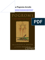 The Pogroms Avrutin Full Chapter