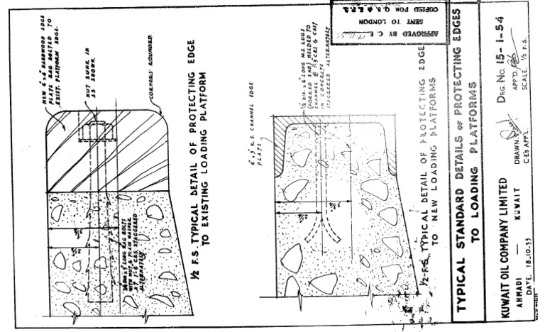 015-1-54 Typical Standard Details of Protecting Edges to Loading ...