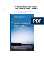 Download Information Wars In The Baltic States Russias Long Shadow Janis Chakars full chapter