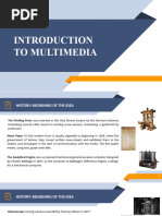 Week 10 - INTRODUCTION TO MULTIMEDIA AND MULTI MEDIA APPLICATION-1