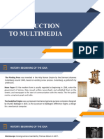 Week 10 - INTRODUCTION TO MULTIMEDIA AND MULTI MEDIA APPLICATION-1