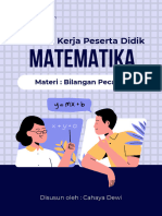 Biru Ilustrasi Sampul LKPD Matematika