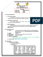 Q4-English W3-D1-Conjunctions