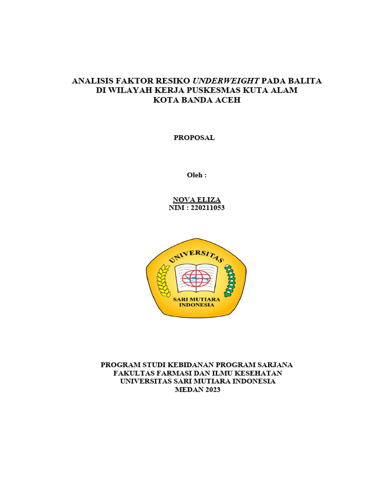 Proposal Nova Eliza Pdf