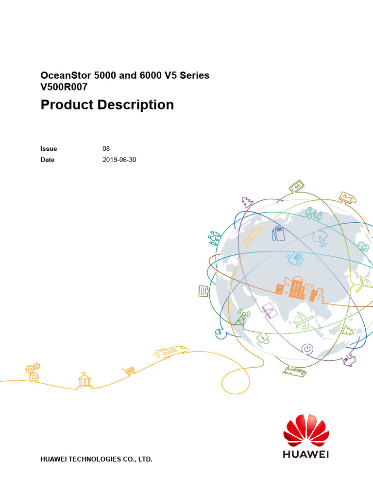 Huawei Oceanstor 5000 v5 Product Description | PDF | Computer Data ...