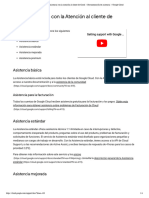 Obtén Asistencia Con La Atención Al Cliente de Cloud - Documentación de Asistencia - Google Cloud