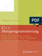 C++-Metaprogrammierung - Jürgen Lemke - Springer 2016