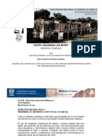 "Hotel Hacienda Los Reyes": Universidad Nacional Autonóma de México