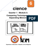 Sci6 Q1 Mod5 ComparingTechniquesinSeparatingMixtures v5