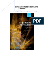 Inquisitive Semantics 1St Edition Ivano Ciardelli Full Chapter