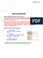 Fingerprint Notes