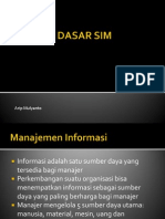 2. Konsep Dasar SIM