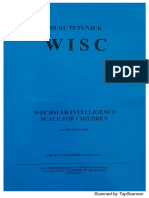 Buku Pegangan WISC