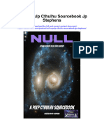 Download Null A Pulp Cthulhu Sourcjp Stephens full chapter