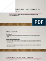 HRL (Group 10) - Political Rights