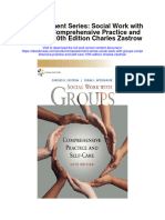 Download Empowerment Series Social Work With Groups Comprehensive Practice And Self Care 10Th Edition Charles Zastrow full chapter