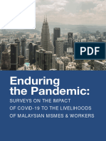 Enduring The Pandemic Surveys On The Impact of Covid 19 To The Livelihoods of Malaysian MSMEs Workers