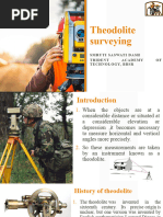 Theodolite Surveying