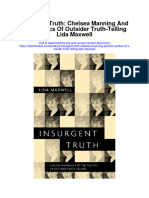 Download Insurgent Truth Chelsea Manning And The Politics Of Outsider Truth Telling Lida Maxwell full chapter