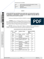 Edicto Listado Definitivo Composicion Tribunal y Convocatoria A Valoracion de Meritos