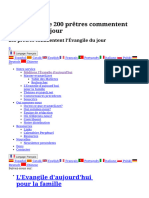 Évangile Du Jour 21 Avril 2024 Et Commentaire