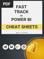 Power Bi Cheat Sheet | PDF | Page Layout | Software Engineering