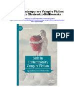 Download Girls In Contemporary Vampire Fiction Agnieszka Stasiewicz Bienkowska full chapter