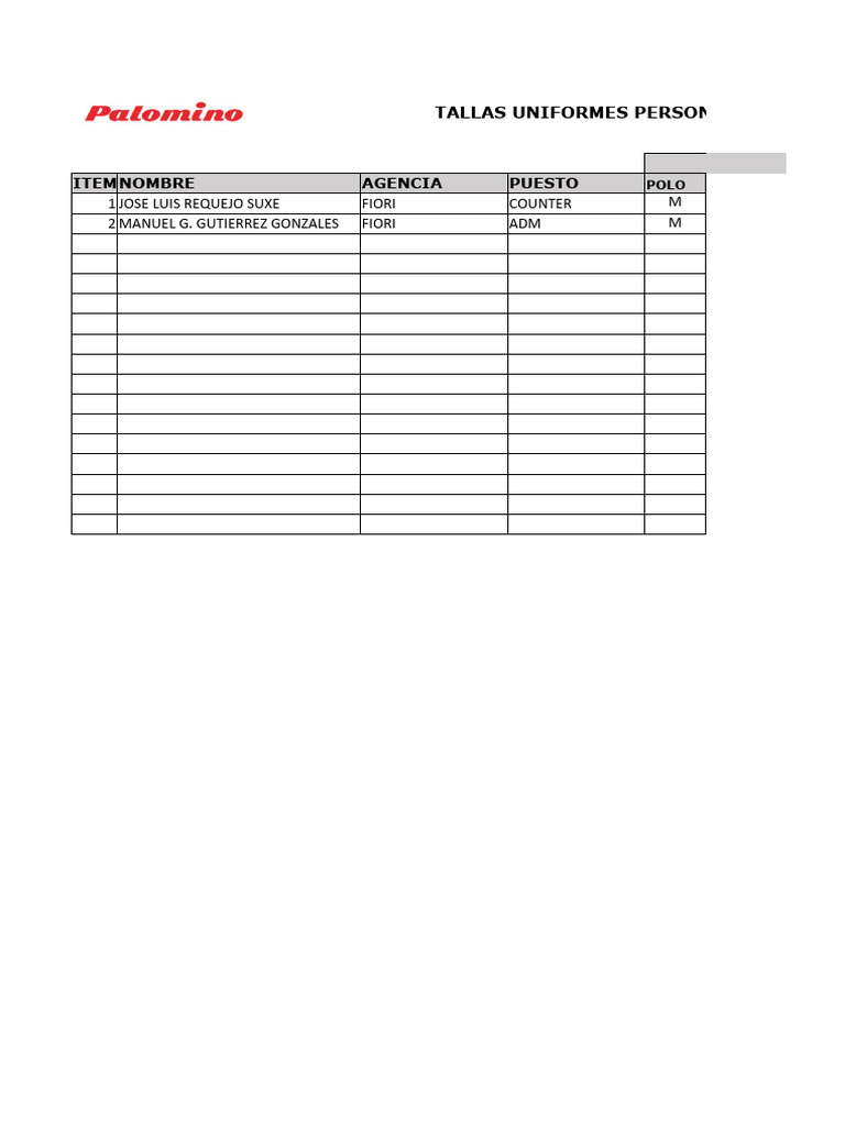 Tallas uniformes 11 2022 pdf